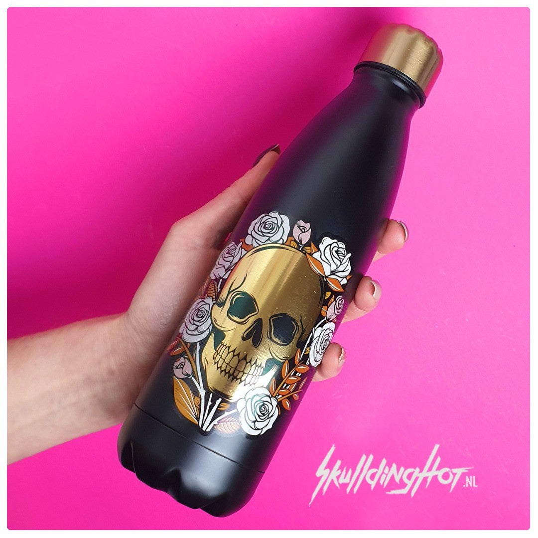 Skull thermos bottle
