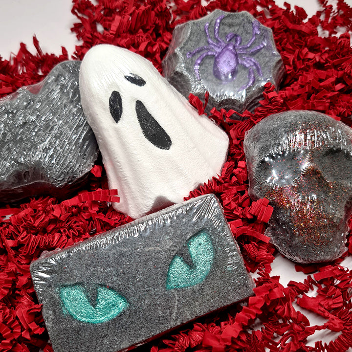 Hot & Haunted – Halloween-Badebombenbox