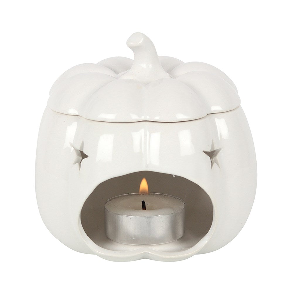 Pumpkin fragrance burner white