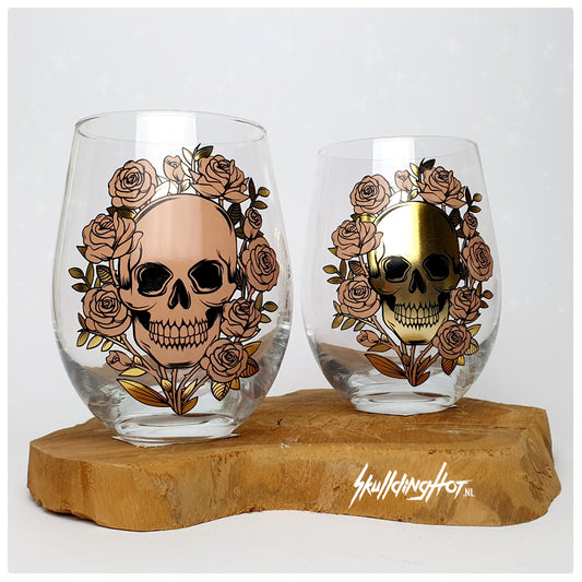 Skull drinking glasses