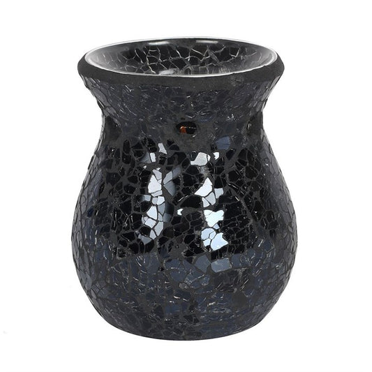 Mosaic fragrance burner black