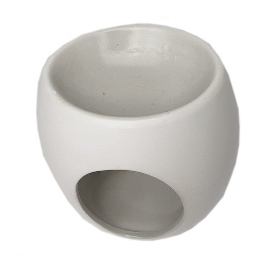 Geurbrander wit ovaal