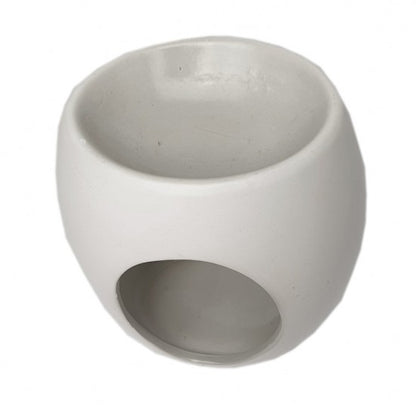 Geurbrander wit ovaal