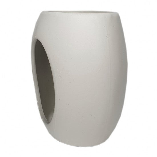 Geurbrander wit ovaal