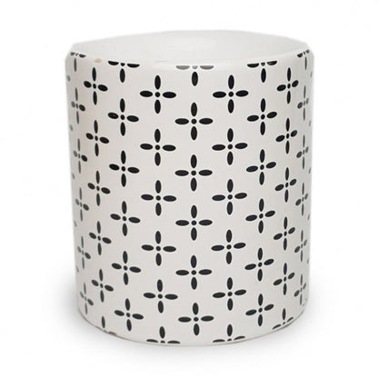 Duftbrenner mit weißem Motiv