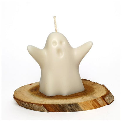 Halloween ghost candle