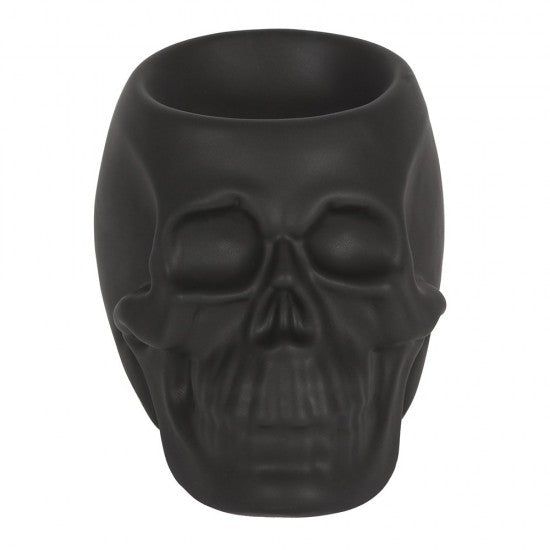 Duftbrenner Totenkopf schwarz