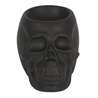 Duftbrenner Totenkopf schwarz