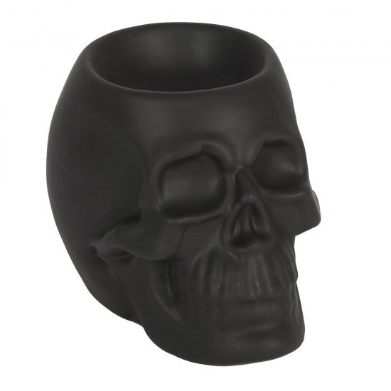 Duftbrenner Totenkopf schwarz