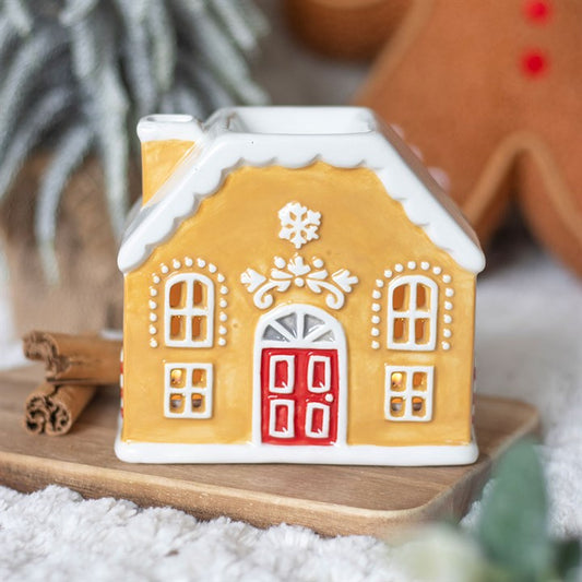 Gingerbread house fragrance burner