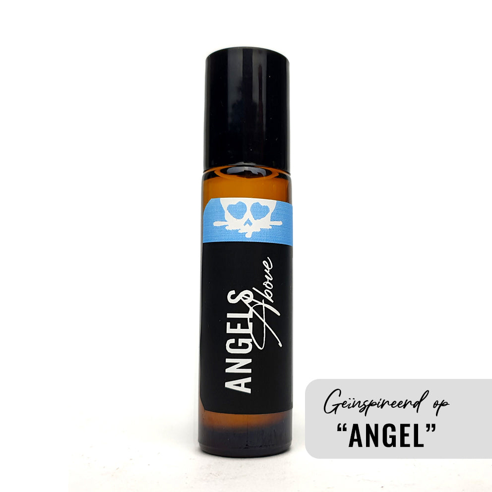 Angels above perfume roller