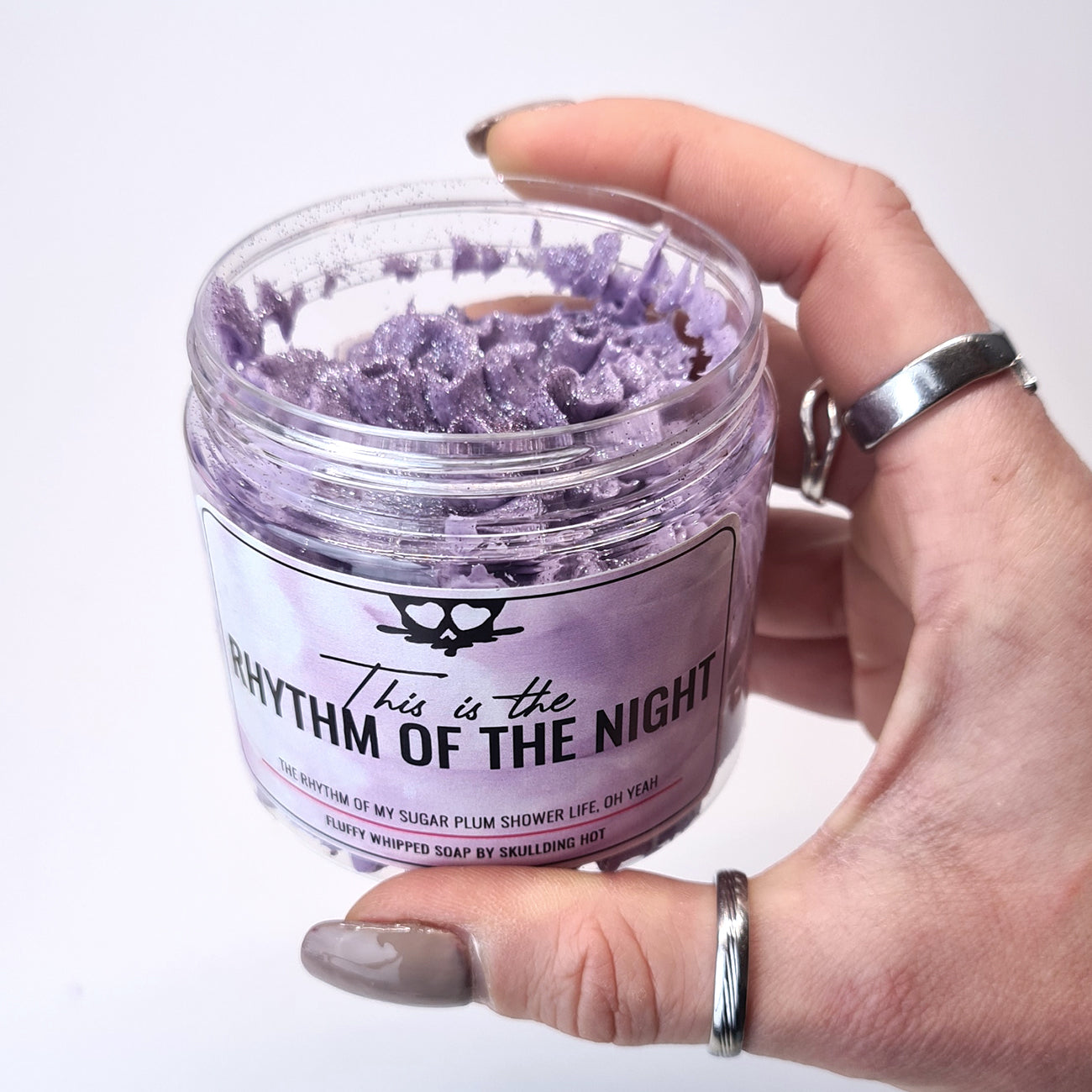 Rhythmus der Nacht - Whip-Seife