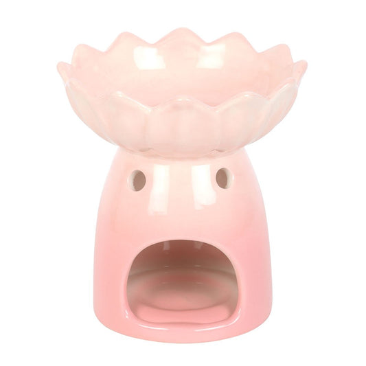 Pink water lily incense burner