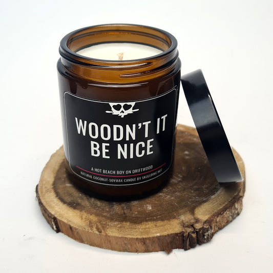Woodn't it be nice scented candle