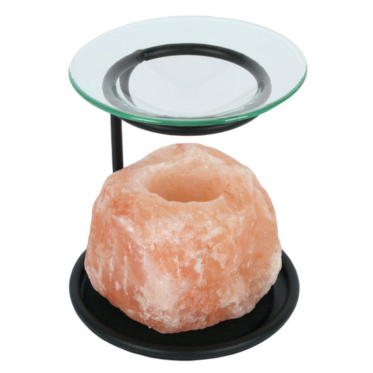 Salt stone fragrance burner