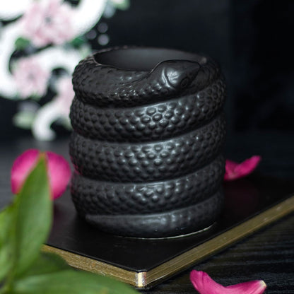 Black hose incense burner