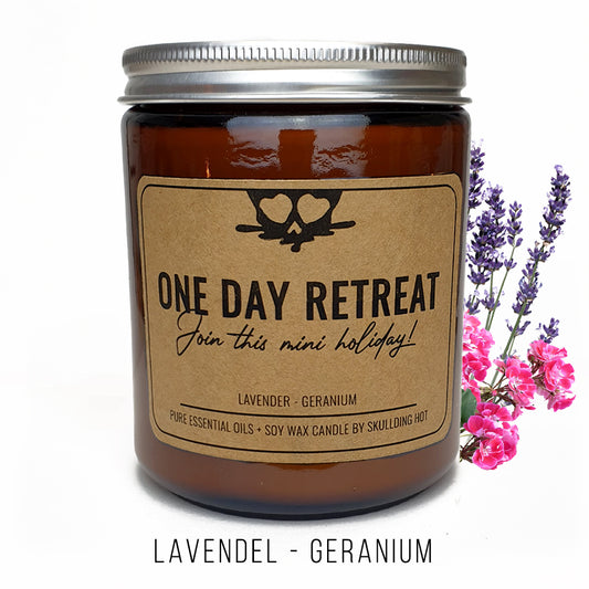 One day retreat - natural scented candle