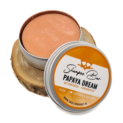 Papaya dream shampoo bar