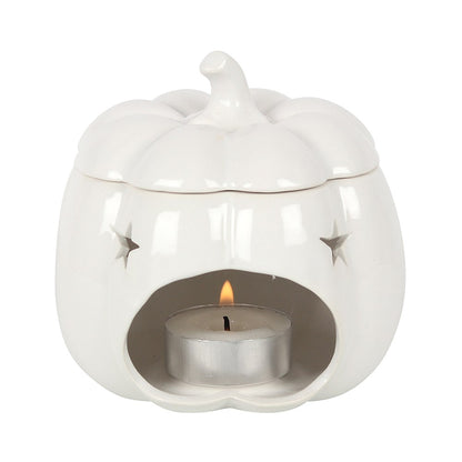Pumpkin fragrance burner white