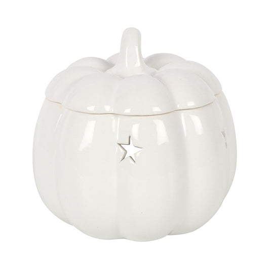 Pumpkin fragrance burner white