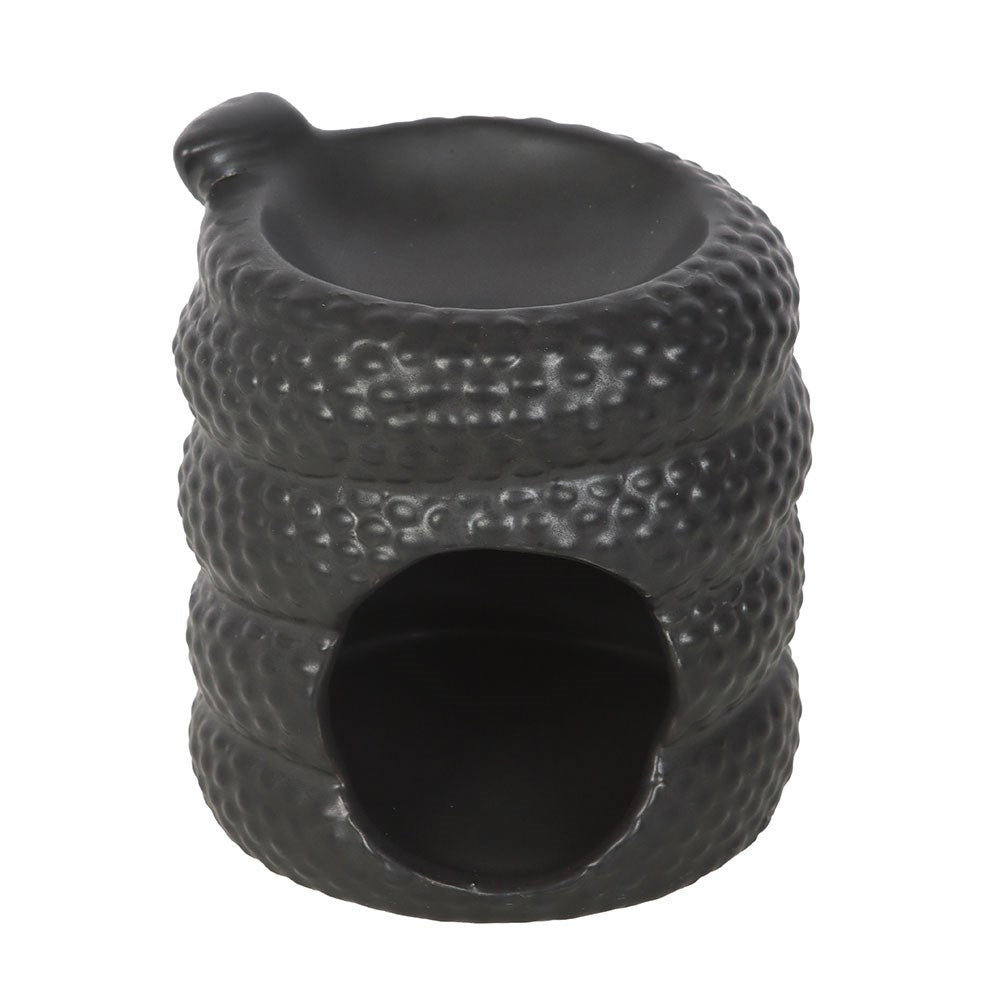 Black hose incense burner