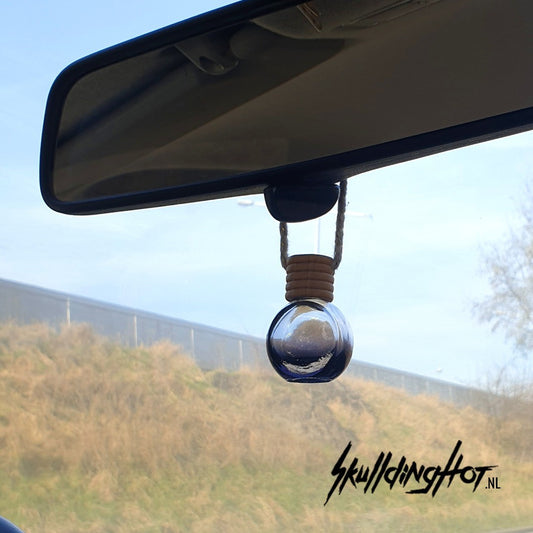 Round car perfume bottle